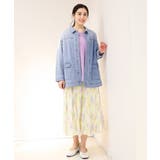 【大きいサイズ】ニュアンスプリントスカート | eur3 | 詳細画像7 