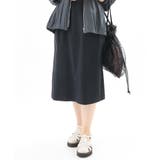 【大きいサイズ】さらさらストレッチタイトスカート | eur3 | 詳細画像1 