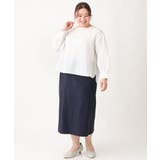 【大きいサイズ】さらさらストレッチタイトスカート | eur3 | 詳細画像5 