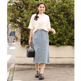 【大きいサイズ/接触冷感】さらさらストレッチタイトスカート | eur3 | 詳細画像4 