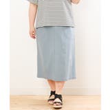 【大きいサイズ/接触冷感】さらさらストレッチタイトスカート | eur3 | 詳細画像8 