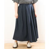 【大きいサイズ/a.v.v×eur3】撥水タックフレアスカート | eur3 | 詳細画像16 