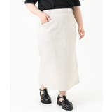 【大きいサイズ/a.v.v×eur3】ストレッチタイトスカート | eur3 | 詳細画像9 