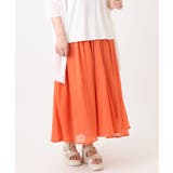 【大きいサイズ】コットンボイルサマースカート | eur3 | 詳細画像5 