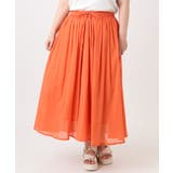 【大きいサイズ】コットンボイルサマースカート | eur3 | 詳細画像7 