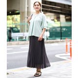 【大きいサイズ/a.v.v×eur3】ランダムプリーツスカート | eur3 | 詳細画像9 