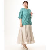 【大きいサイズ/a.v.v×eur3】シア―フレアスカート | eur3 | 詳細画像25