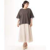 【大きいサイズ/a.v.v×eur3】シア―フレアスカート | eur3 | 詳細画像26