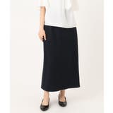 【大きいサイズ】カットジョーゼットナロースカート | eur3 | 詳細画像2 