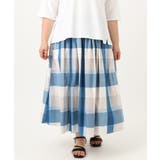 【大きいサイズ/a.v.v×eur3】ビックチェックタフタスカート | eur3 | 詳細画像13 