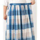 【大きいサイズ/a.v.v×eur3】ビックチェックタフタスカート | eur3 | 詳細画像21 