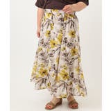 【大きいサイズ】フラワーフレアスカート | eur3 | 詳細画像7 