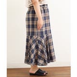 【大きいサイズ/a.v.v×eur3】チェック柄マーメイドスカート | eur3 | 詳細画像10