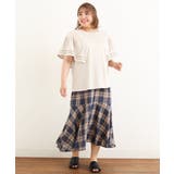 【大きいサイズ/a.v.v×eur3】チェック柄マーメイドスカート | eur3 | 詳細画像16