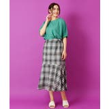 【大きいサイズ/a.v.v×eur3】チェック柄マーメイドスカート | eur3 | 詳細画像22