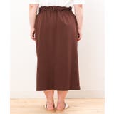 【大きいサイズ】カットジョーゼットタイトスカート | eur3 | 詳細画像10 