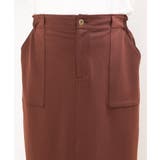 【大きいサイズ】カットジョーゼットタイトスカート | eur3 | 詳細画像12 