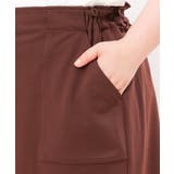 【大きいサイズ】カットジョーゼットタイトスカート | eur3 | 詳細画像13 