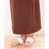 【大きいサイズ】カットジョーゼットタイトスカート | eur3 | 詳細画像14 