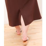 【大きいサイズ】カットジョーゼットタイトスカート | eur3 | 詳細画像17 