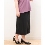 【大きいサイズ】カットジョーゼットタイトスカート | eur3 | 詳細画像24 