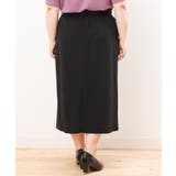 【大きいサイズ】カットジョーゼットタイトスカート | eur3 | 詳細画像26 