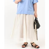 【大きいサイズ/a.v.v×eur3】シアーシャイニースカート | eur3 | 詳細画像10 