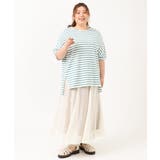 【大きいサイズ/a.v.v×eur3】シアーシャイニースカート | eur3 | 詳細画像13 