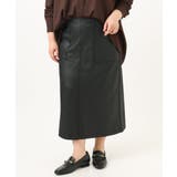 【大きいサイズ】フェイクレザータイトスカート | eur3 | 詳細画像15 