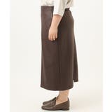 【大きいサイズ】フェイクレザータイトスカート | eur3 | 詳細画像3 