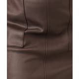 【大きいサイズ】フェイクレザータイトスカート | eur3 | 詳細画像9 