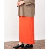 【大きいサイズ】リブカットタイトスカート | eur3 | 詳細画像10 