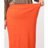 【大きいサイズ】リブカットタイトスカート | eur3 | 詳細画像22 