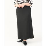 【大きいサイズ】リブカットタイトスカート | eur3 | 詳細画像34 