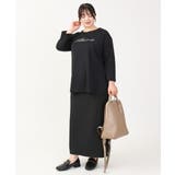 【大きいサイズ】リブカットタイトスカート | eur3 | 詳細画像39 