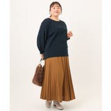 【大きいサイズ】ジョーゼットプリーツスカート | eur3 | 詳細画像14