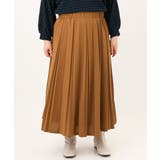 【大きいサイズ】ジョーゼットプリーツスカート | eur3 | 詳細画像6