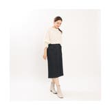 【大きいサイズ】フロントボタンタイトスカート | eur3 | 詳細画像4 