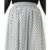 【大きいサイズ】フロッキードットシアースカート | eur3 | 詳細画像11 