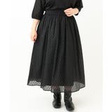 【大きいサイズ】フロッキードットシアースカート | eur3 | 詳細画像23 