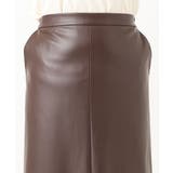 【大きいサイズ】フェイクレザースカート | eur3 | 詳細画像8 