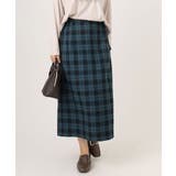 【大きいサイズ】チェックタイトスカート | eur3 | 詳細画像1 