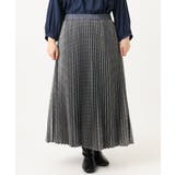 【大きいサイズ】チェックプリーツスカート | eur3 | 詳細画像20