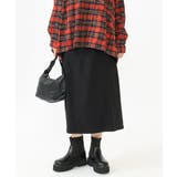 ブラック(94) | 【大きいサイズ】ストレッチタイトスカート | eur3