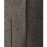 【大きいサイズ】ループブークレリバーシブルコート | eur3 | 詳細画像18 