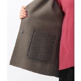 【大きいサイズ】ループブークレリバーシブルコート | eur3 | 詳細画像20 