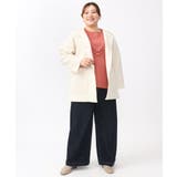 【大きいサイズ】ループブークレリバーシブルコート | eur3 | 詳細画像3 