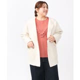 【大きいサイズ】ループブークレリバーシブルコート | eur3 | 詳細画像4 