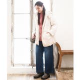 【大きいサイズ】異素材ショートダウンジャケット | eur3 | 詳細画像2 