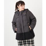 【大きいサイズ】異素材ショートダウンジャケット | eur3 | 詳細画像23 